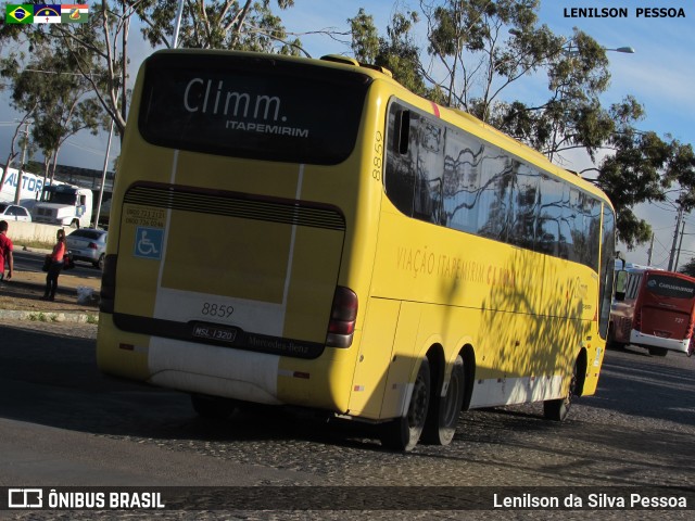 Viação Itapemirim 8859 na cidade de Caruaru, Pernambuco, Brasil, por Lenilson da Silva Pessoa. ID da foto: 7837080.