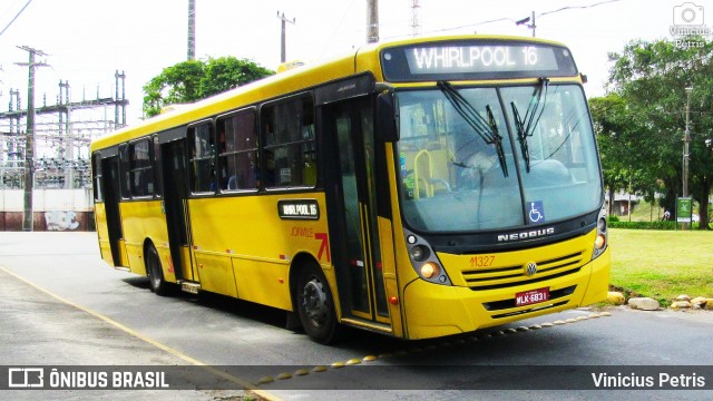 Gidion Transporte e Turismo 11327 na cidade de Joinville, Santa Catarina, Brasil, por Vinicius Petris. ID da foto: 7834895.