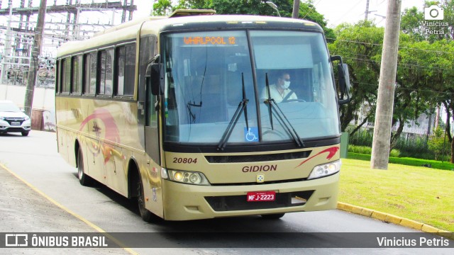 Gidion Transporte e Turismo 20804 na cidade de Joinville, Santa Catarina, Brasil, por Vinicius Petris. Número da foto: #7836656.