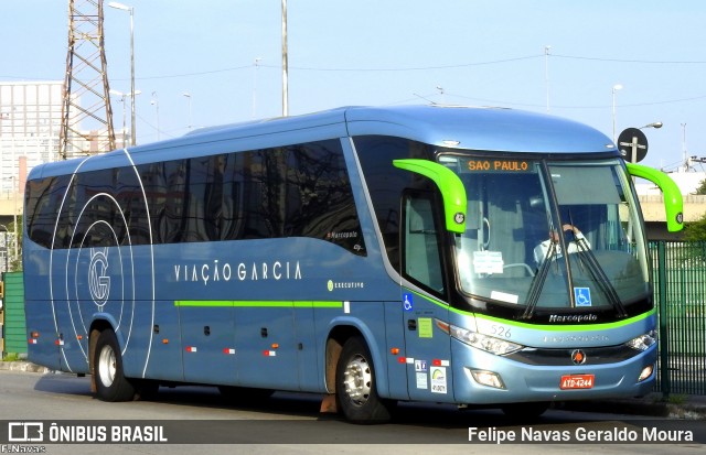 Viação Garcia 7526 na cidade de São Paulo, São Paulo, Brasil, por Felipe Navas Geraldo Moura . ID da foto: 7838218.