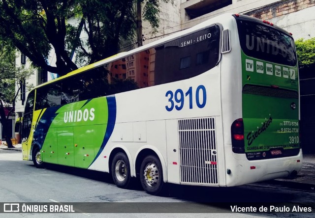 Viagens Unidos 3910 na cidade de Belo Horizonte, Minas Gerais, Brasil, por Vicente de Paulo Alves. Número da foto: #7837972.