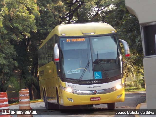 Viação Itapemirim 60811 na cidade de São Paulo, São Paulo, Brasil, por Joase Batista da Silva. ID da foto: 7838168.