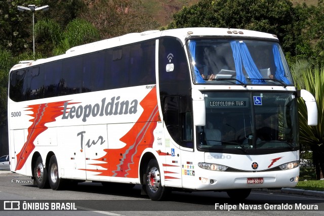 Leopoldina Turismo 5000 na cidade de Aparecida, São Paulo, Brasil, por Felipe Navas Geraldo Moura . ID da foto: 7838243.