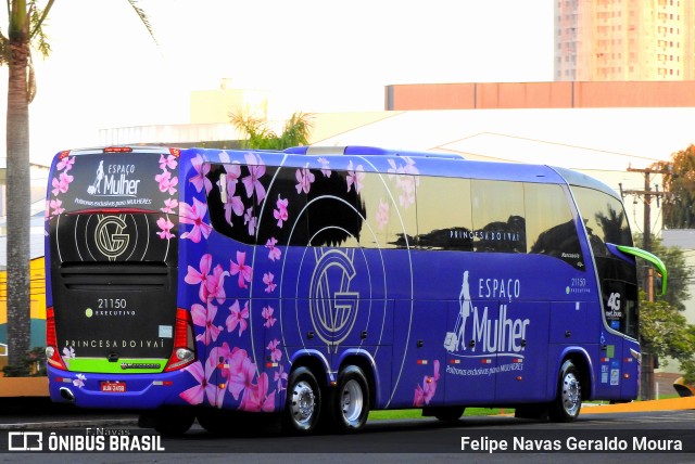 Viação Garcia 21150 na cidade de Londrina, Paraná, Brasil, por Felipe Navas Geraldo Moura . Número da foto: #7838205.
