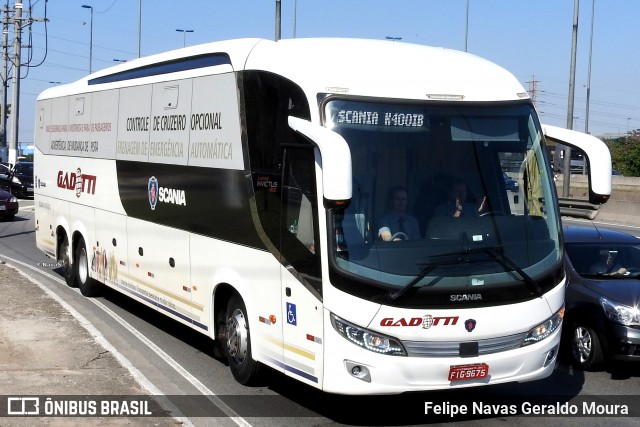 Auto Viação Gadotti 9675 na cidade de São Paulo, São Paulo, Brasil, por Felipe Navas Geraldo Moura . ID da foto: 7838228.