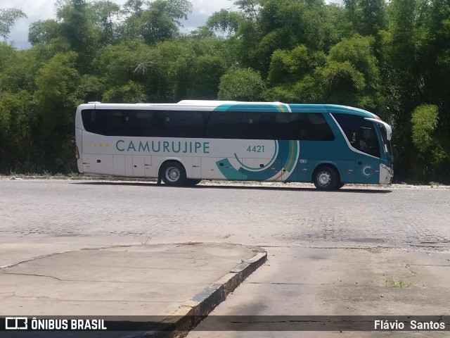 Auto Viação Camurujipe 4421 na cidade de Cruz das Almas, Bahia, Brasil, por Flávio  Santos. Número da foto: #7837973.