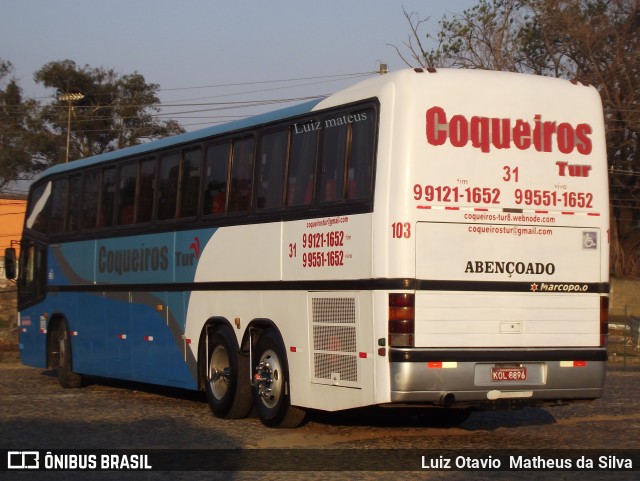 Coqueiros 103 na cidade de Matozinhos, Minas Gerais, Brasil, por Luiz Otavio Matheus da Silva. ID da foto: 7838853.