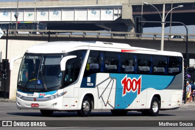 Auto Viação 1001 RJ 108.238 na cidade de Rio de Janeiro, Rio de Janeiro, Brasil, por Matheus Souza. ID da foto: 7839008.