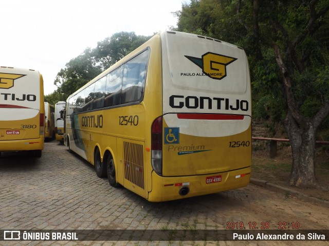 Empresa Gontijo de Transportes 12540 na cidade de Belo Horizonte, Minas Gerais, Brasil, por Paulo Alexandre da Silva. ID da foto: 7839515.