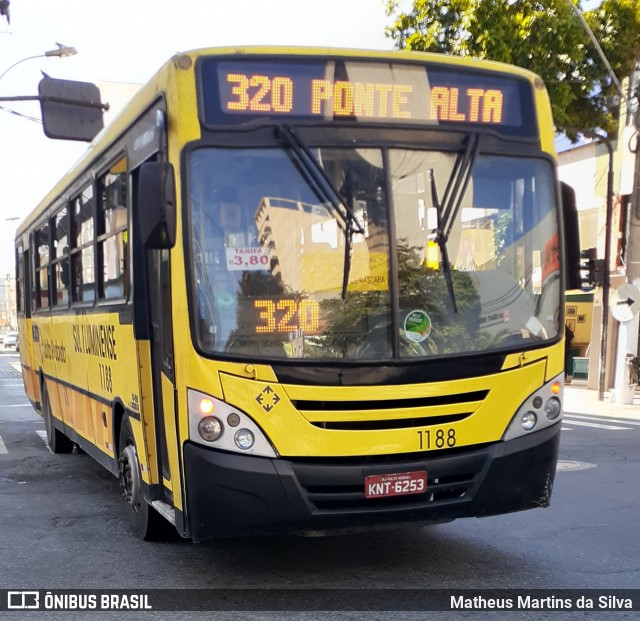 Viação Sul Fluminense 1188 na cidade de Volta Redonda, Rio de Janeiro, Brasil, por Matheus Martins da Silva. Número da foto: #7838037.
