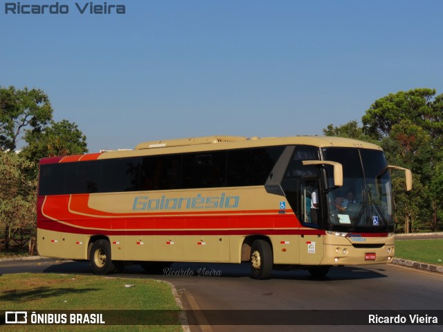 Auto Viação Goianésia 155003-6 na cidade de Brasília, Distrito Federal, Brasil, por Ricardo Vieira. ID da foto: 7840243.