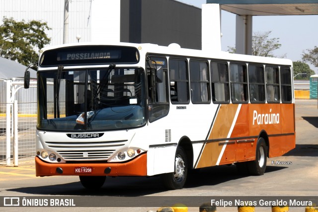 Viação Paraúna 3515 na cidade de Goiânia, Goiás, Brasil, por Felipe Navas Geraldo Moura . ID da foto: 7838109.