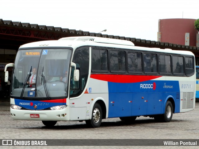 Viação Riodoce 80711 na cidade de Vitória da Conquista, Bahia, Brasil, por Willian Pontual. Número da foto: #7843494.