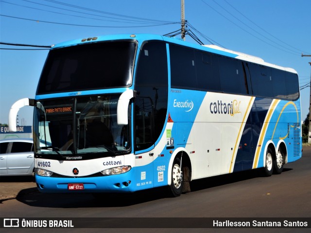 Cattani Sul Transportes e Turismo 41602 na cidade de Foz do Iguaçu, Paraná, Brasil, por Harllesson Santana Santos. ID da foto: 7841525.