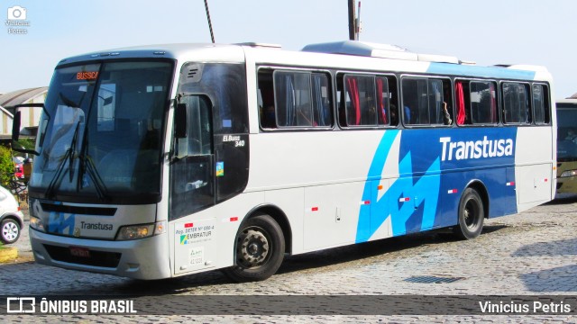 Transtusa - Transporte e Turismo Santo Antônio 45 na cidade de Joinville, Santa Catarina, Brasil, por Vinicius Petris. Número da foto: #7841728.