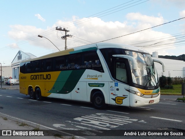 Empresa Gontijo de Transportes 18200 na cidade de Juiz de Fora, Minas Gerais, Brasil, por André Luiz Gomes de Souza. ID da foto: 7843530.