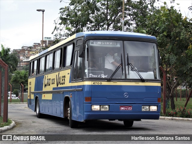 Viação Lírio dos Vales 4700 na cidade de Vitória, Espírito Santo, Brasil, por Harllesson Santana Santos. ID da foto: 7842361.