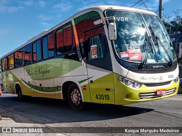 Rio Negro Fretamento e Turismo 43019 na cidade de Ribeirão das Neves, Minas Gerais, Brasil, por Kaique Marquês Medeiros . Número da foto: #7844182.