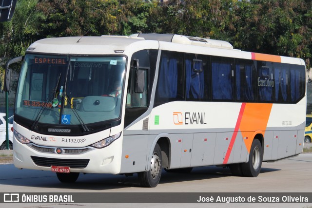 Evanil Transportes e Turismo RJ 132.032 na cidade de Rio de Janeiro, Rio de Janeiro, Brasil, por José Augusto de Souza Oliveira. Número da foto: #7843414.