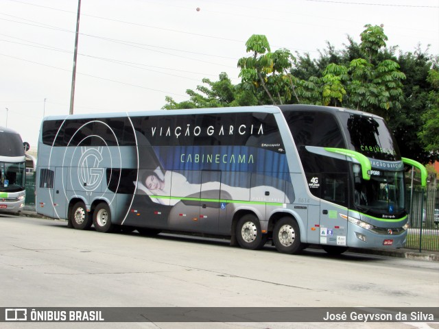 Viação Garcia 8614 na cidade de São Paulo, São Paulo, Brasil, por José Geyvson da Silva. Número da foto: #7843060.