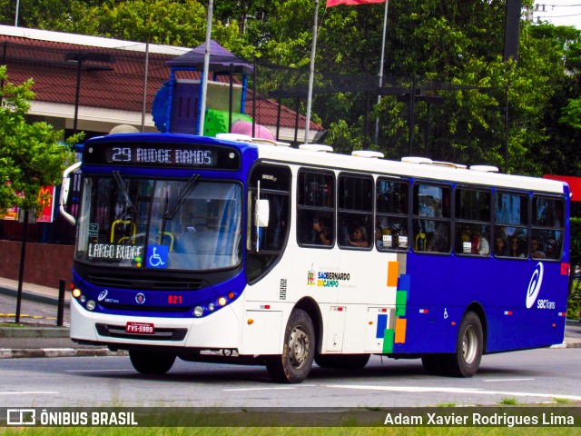 SBC Trans 621 na cidade de São Bernardo do Campo, São Paulo, Brasil, por Adam Xavier Rodrigues Lima. Número da foto: #7842839.