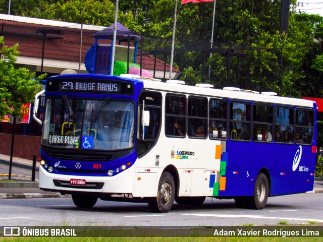 SBC Trans 621 na cidade de São Bernardo do Campo, São Paulo, Brasil, por Adam Xavier Rodrigues Lima. ID da foto: 7842839.