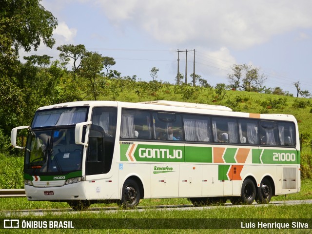Empresa Gontijo de Transportes 21000 na cidade de Três Corações, Minas Gerais, Brasil, por Luis Henrique Silva. Número da foto: #7843893.
