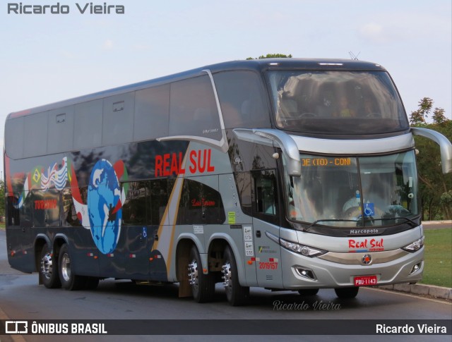 Real Sul Turismo 2019157 na cidade de Brasília, Distrito Federal, Brasil, por Ricardo Vieira. ID da foto: 7840766.