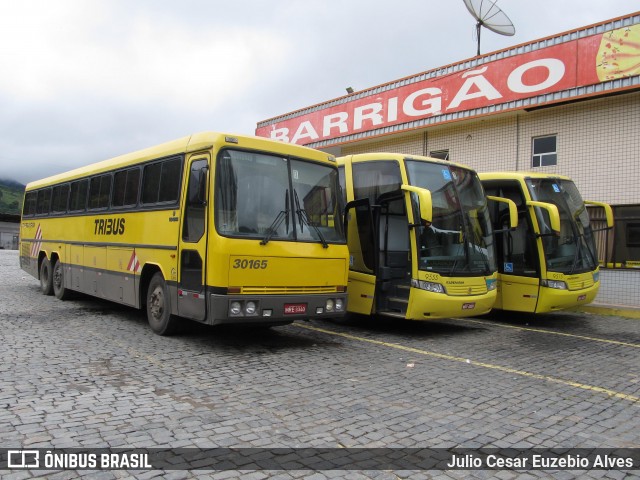 Viação Itapemirim 30165 na cidade de Manhuaçu, Minas Gerais, Brasil, por Julio Cesar Euzebio Alves. Número da foto: #7841234.