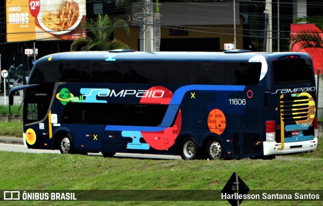 Viação Sampaio 11606 na cidade de Resende, Rio de Janeiro, Brasil, por Harllesson Santana Santos. Número da foto: #7841284.