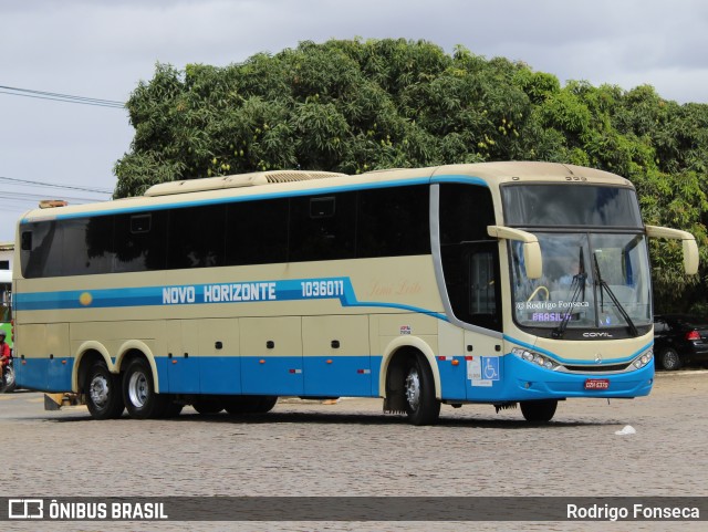 Viação Novo Horizonte 1036011 na cidade de Vitória da Conquista, Bahia, Brasil, por Rodrigo Fonseca. Número da foto: #7842212.