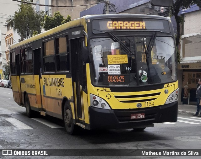 Viação Sul Fluminense 1154 na cidade de Volta Redonda, Rio de Janeiro, Brasil, por Matheus Martins da Silva. Número da foto: #7841083.