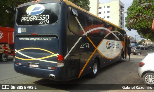 Viação Progresso 32174 na cidade de Paraíba do Sul, Rio de Janeiro, Brasil, por Gabriel Kazemiro. Número da foto: #7841718.
