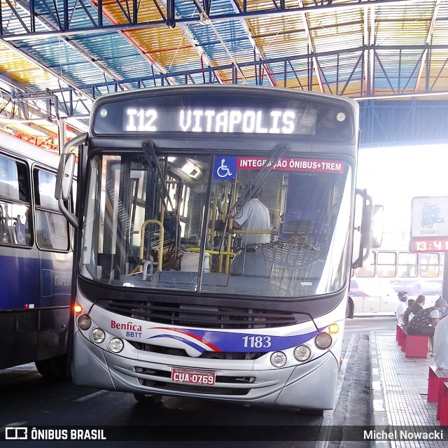 BBTT - Benfica Barueri Transporte e Turismo 1183 na cidade de Itapevi, São Paulo, Brasil, por Michel Nowacki. Número da foto: #7843967.