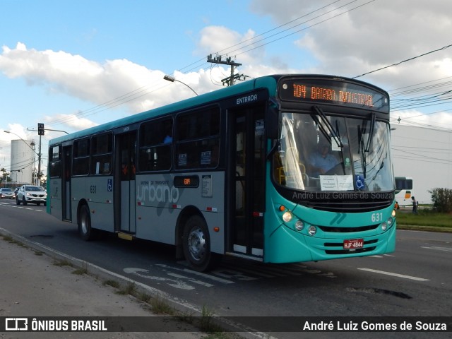 TUSMIL - Transporte Urbano São Miguel 631 na cidade de Juiz de Fora, Minas Gerais, Brasil, por André Luiz Gomes de Souza. Número da foto: #7842601.