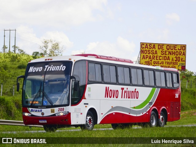 Novo Triunfo 208 na cidade de Três Corações, Minas Gerais, Brasil, por Luis Henrique Silva. ID da foto: 7843780.