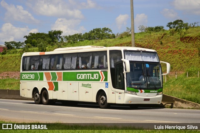 Empresa Gontijo de Transportes 20230 na cidade de Três Corações, Minas Gerais, Brasil, por Luis Henrique Silva. ID da foto: 7843911.