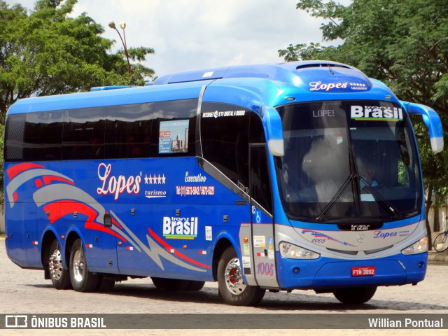 Lopes Turismo 1005 na cidade de Vitória da Conquista, Bahia, Brasil, por Willian Pontual. ID da foto: 7843531.