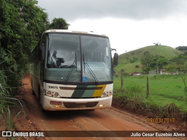 Empresa Gontijo de Transportes 3165 na cidade de Dom Silvério, Minas Gerais, Brasil, por Julio Cesar Euzebio Alves. Número da foto: #7841253.