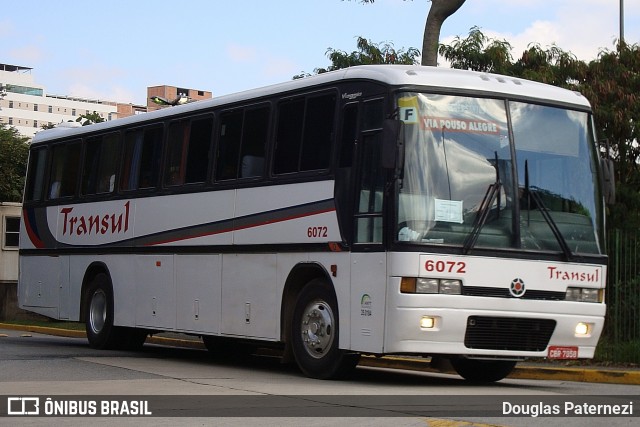 Transul Transportes Coletivos 6072 na cidade de São Paulo, São Paulo, Brasil, por Douglas Paternezi. ID da foto: 7841773.