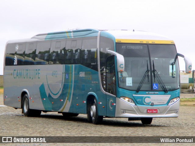 Auto Viação Camurujipe 4912 na cidade de Vitória da Conquista, Bahia, Brasil, por Willian Pontual. Número da foto: #7843513.