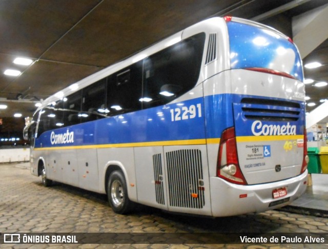 Viação Cometa 12291 na cidade de Belo Horizonte, Minas Gerais, Brasil, por Vicente de Paulo Alves. ID da foto: 7840824.