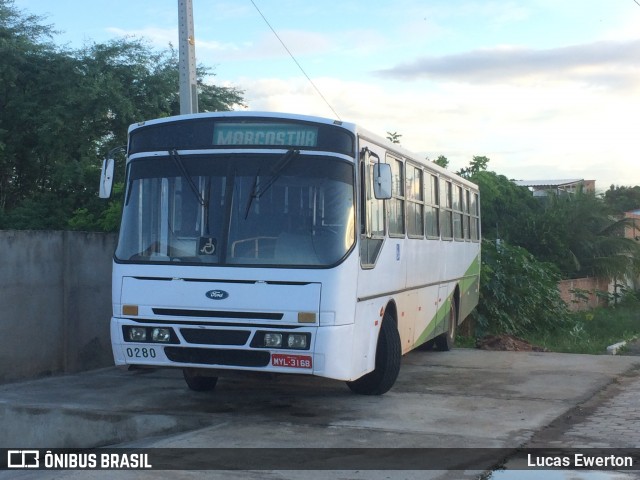 Ônibus Particulares 0280 na cidade de Guamaré, Rio Grande do Norte, Brasil, por Lucas Ewerton. ID da foto: 7842340.