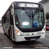 Viação Elite 2343 na cidade de Volta Redonda, Rio de Janeiro, Brasil, por Matheus Martins da Silva. Número da foto: #:id.