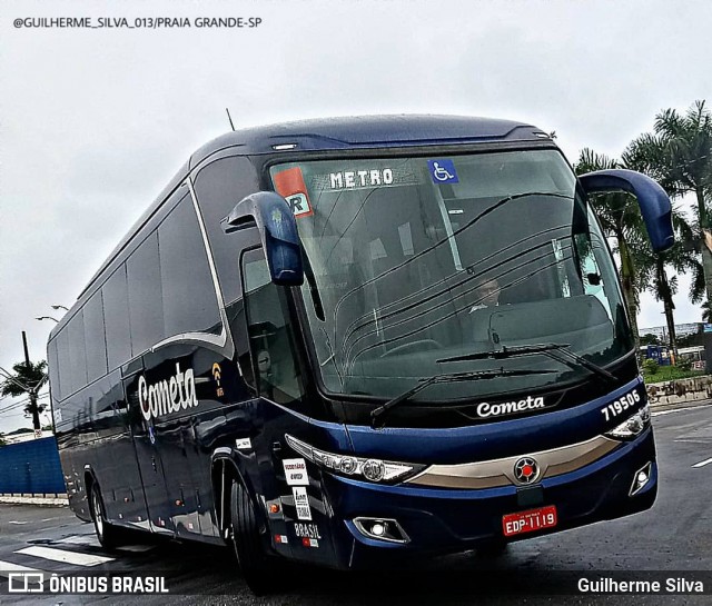 Viação Cometa 719506 na cidade de Praia Grande, São Paulo, Brasil, por Guilherme Silva. ID da foto: 7845863.