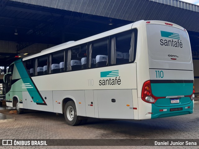 Santa Fé Transportes 110 na cidade de Itabirito, Minas Gerais, Brasil, por Daniel Junior Sena. Número da foto: #7846129.