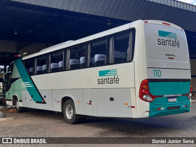 Santa Fé Transportes 110 na cidade de Itabirito, Minas Gerais, Brasil, por Daniel Junior Sena. ID da foto: 7846129.