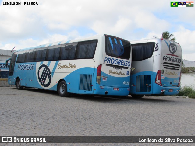 Auto Viação Progresso 6029 na cidade de Caruaru, Pernambuco, Brasil, por Lenilson da Silva Pessoa. Número da foto: #7846612.