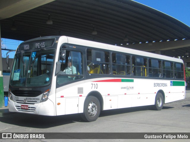 Borborema Imperial Transportes 710 na cidade de Olinda, Pernambuco, Brasil, por Gustavo Felipe Melo. Número da foto: #7845073.