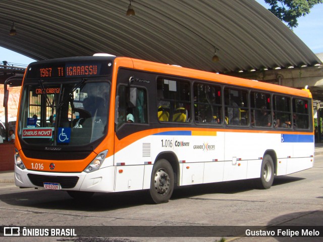Cidade Alta Transportes 1.016 na cidade de Paulista, Pernambuco, Brasil, por Gustavo Felipe Melo. Número da foto: #7845077.